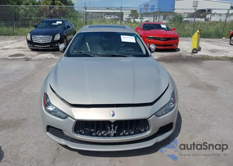 2014 Maserati Ghibli S Q4 из США, поврежденный, VIN ZAM57RTA7E1094398